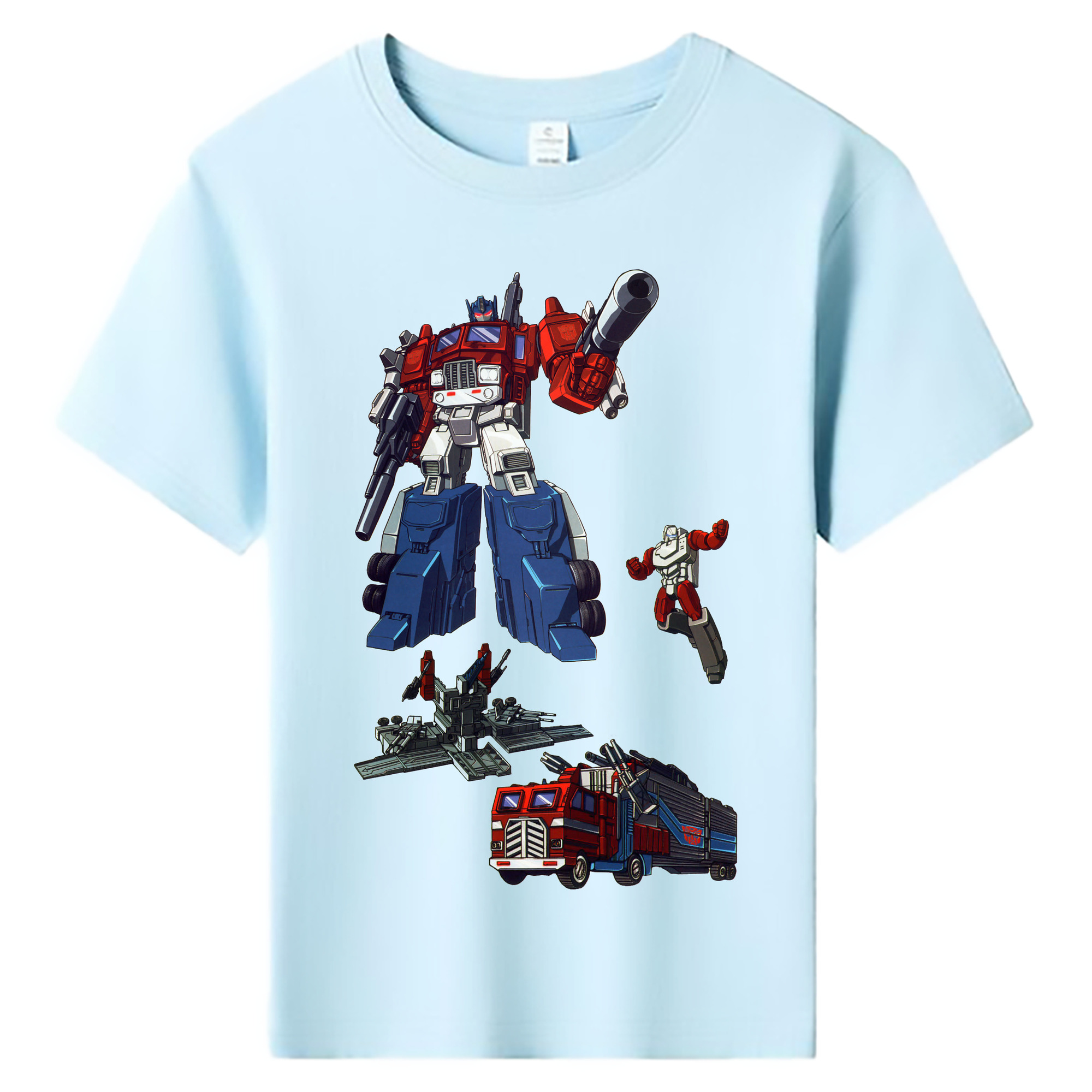 （画像用）  綿100％キッズTシャツ（フロントプリント）